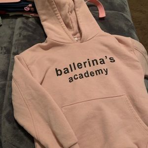 Ballerina academy hoodie